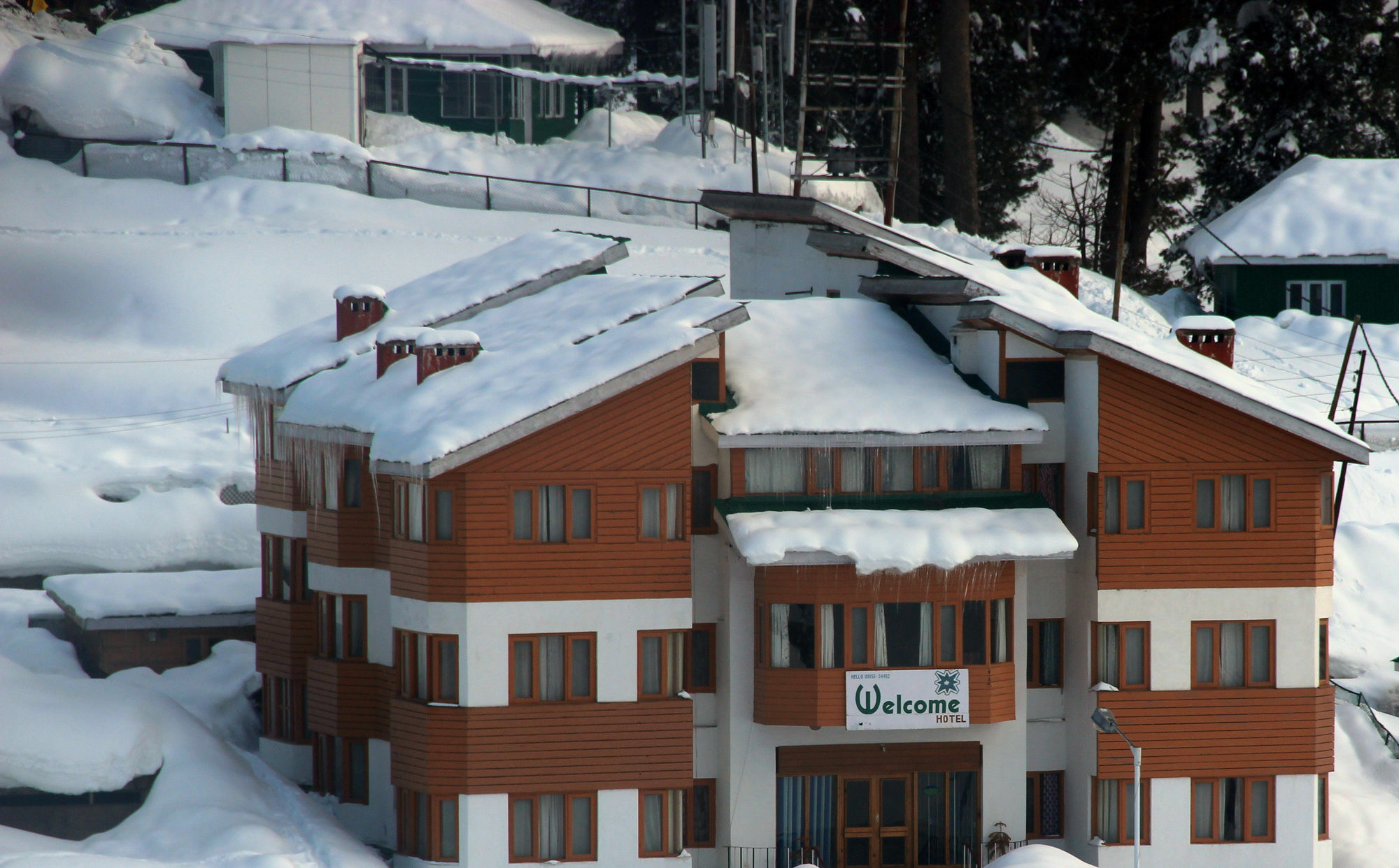 Welcome Hotel Gulmarg Exterior foto